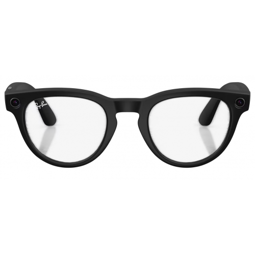 Умные очки Ray-Ban Meta* Headliner Gen 2 Matte Black, Прозрачные линзы для компьютера Clear Blue-Violet (RW4013), размер M